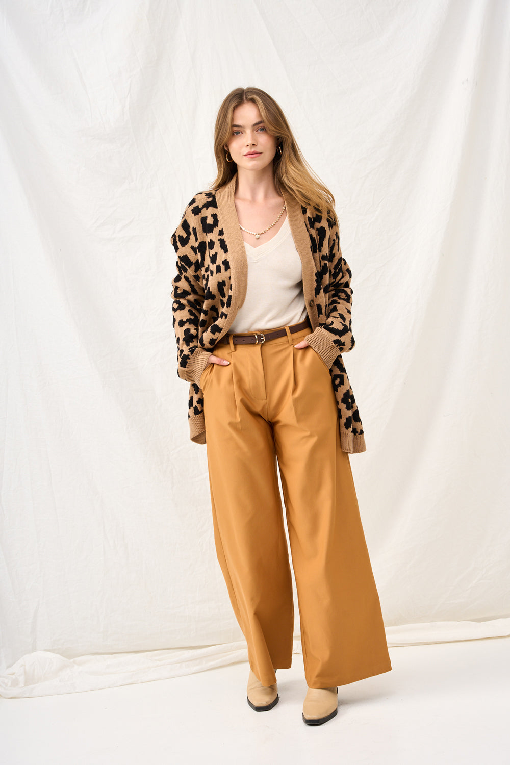 Green striped billy cardigan - last in stock size 4