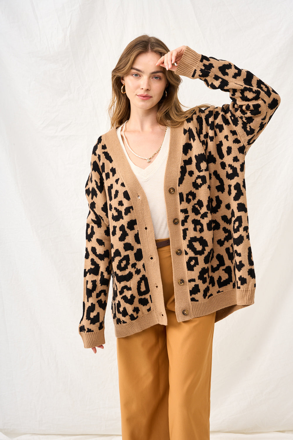 Green striped billy cardigan - last in stock size 4