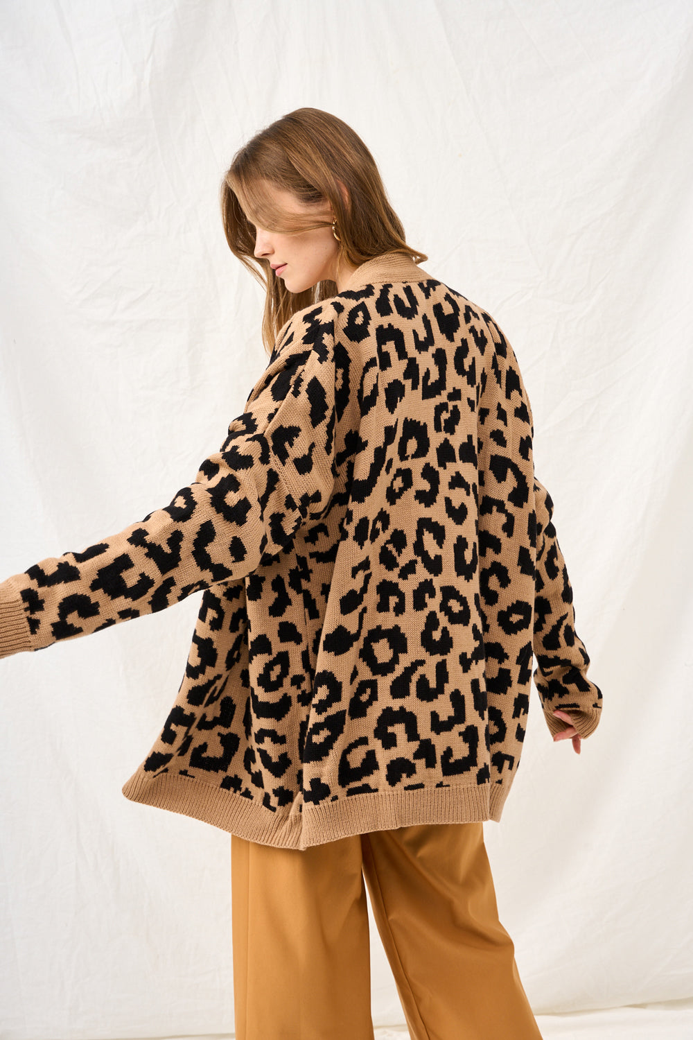 Green striped billy cardigan - last in stock size 4