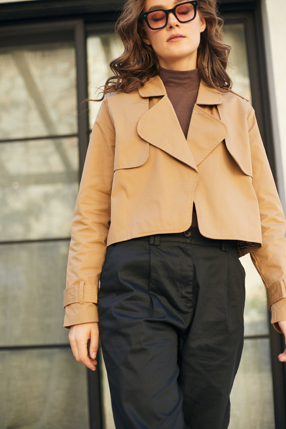 ג׳קט טרנץ׳ קאמל