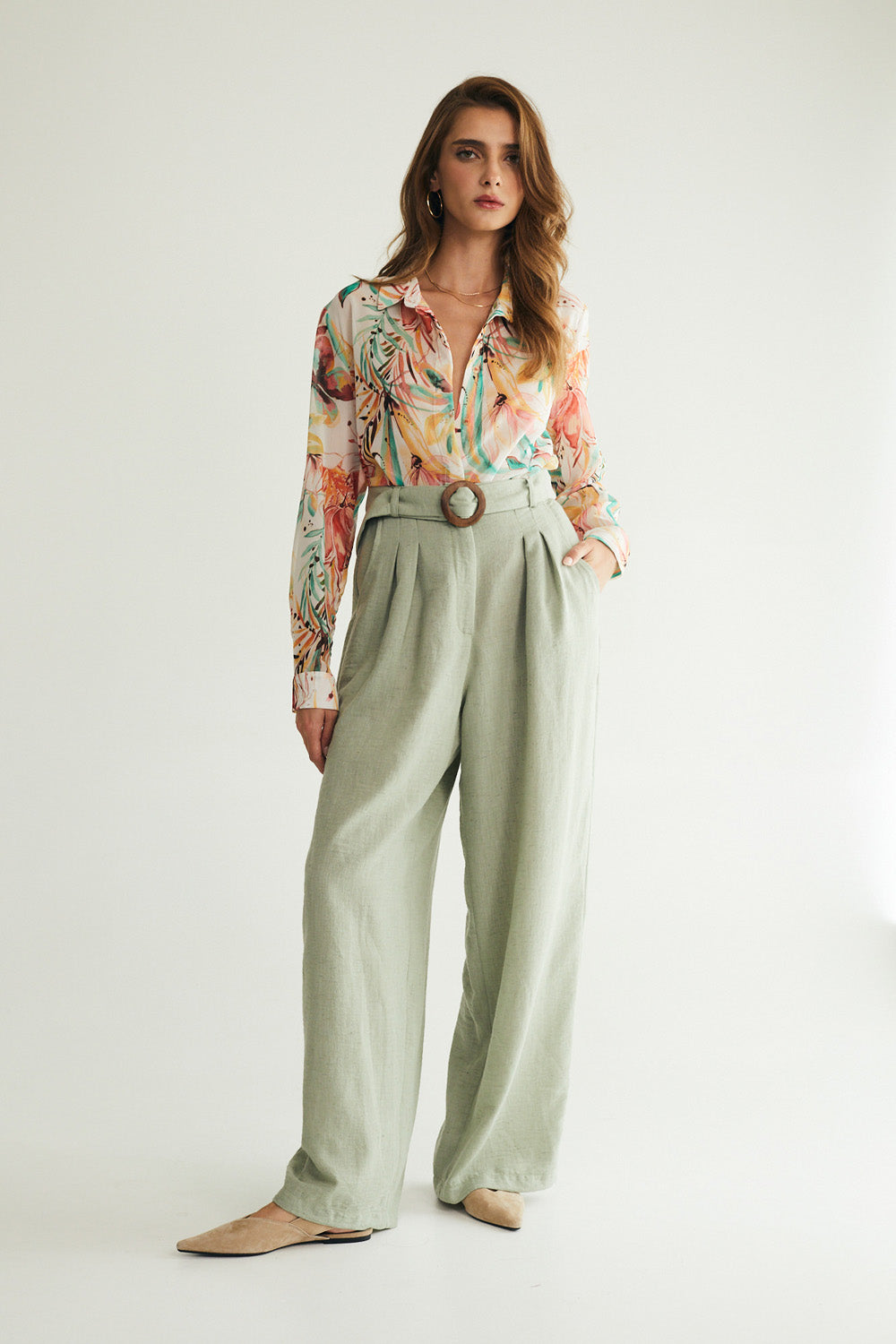 Black bermuda shorts