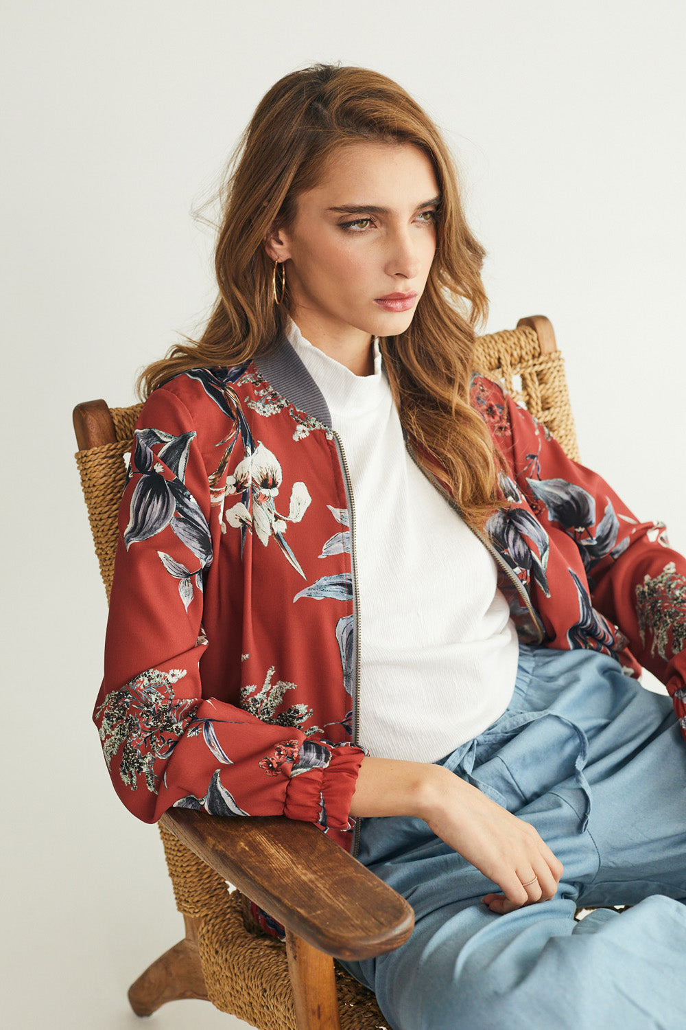 Floral Print Soki Top