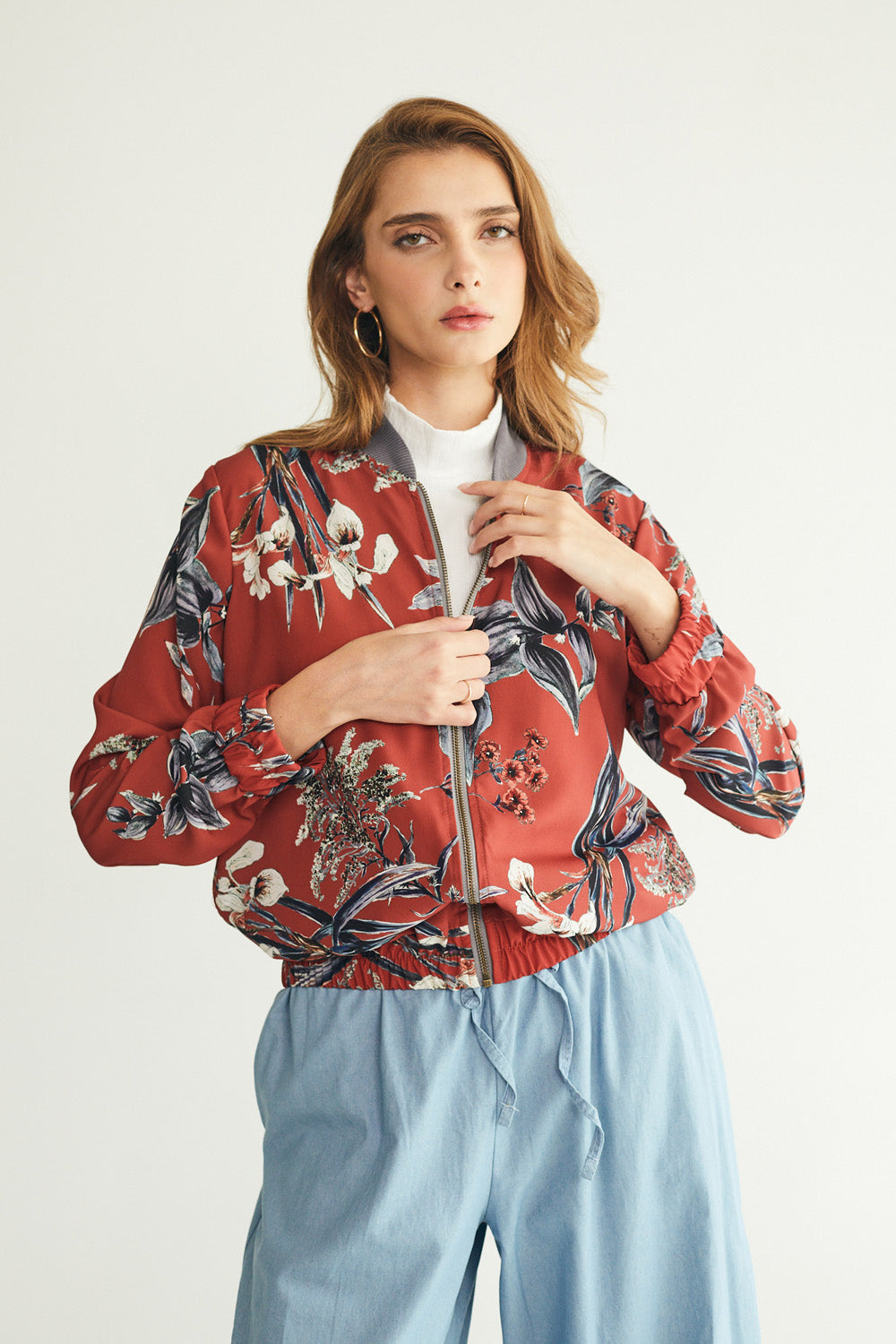 Floral Print Soki Top