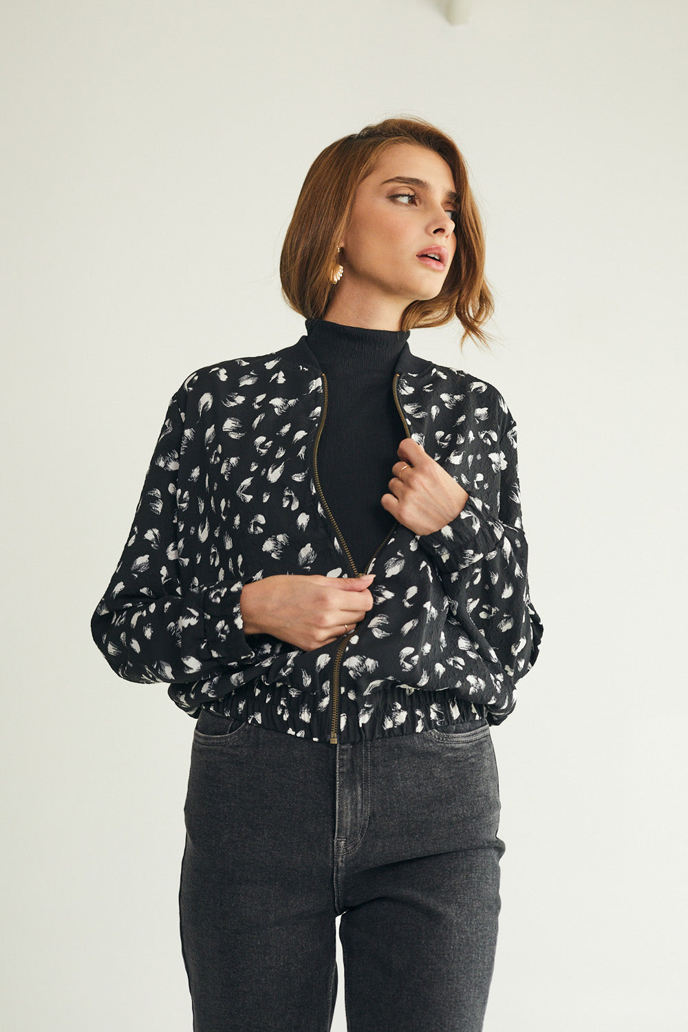 Suki top with friendship print
