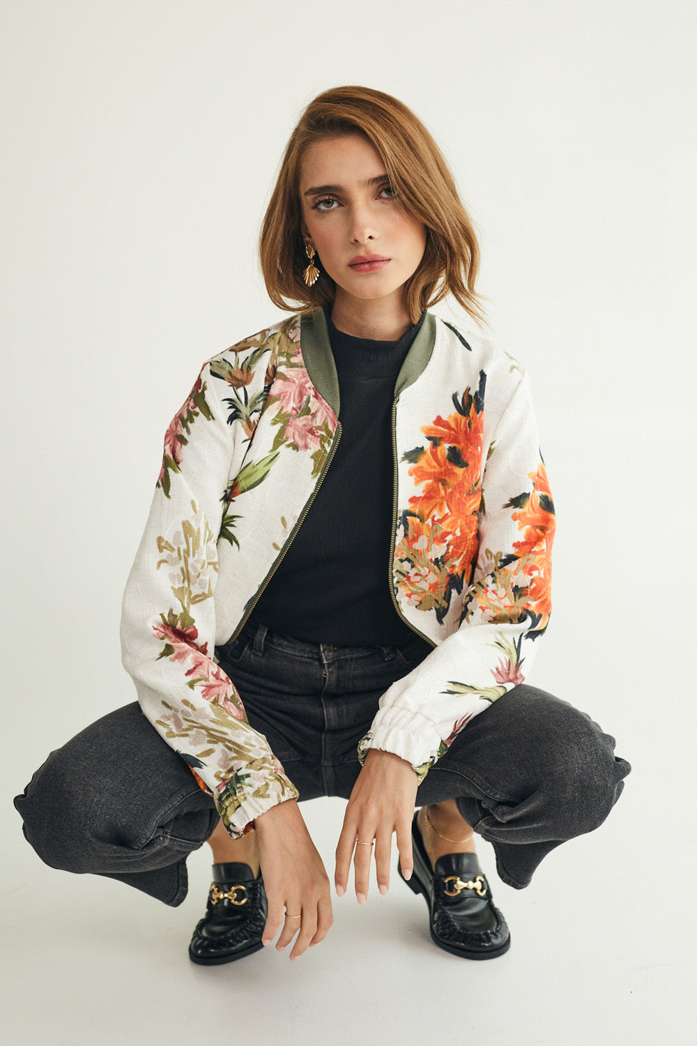Floral Print Soki Top