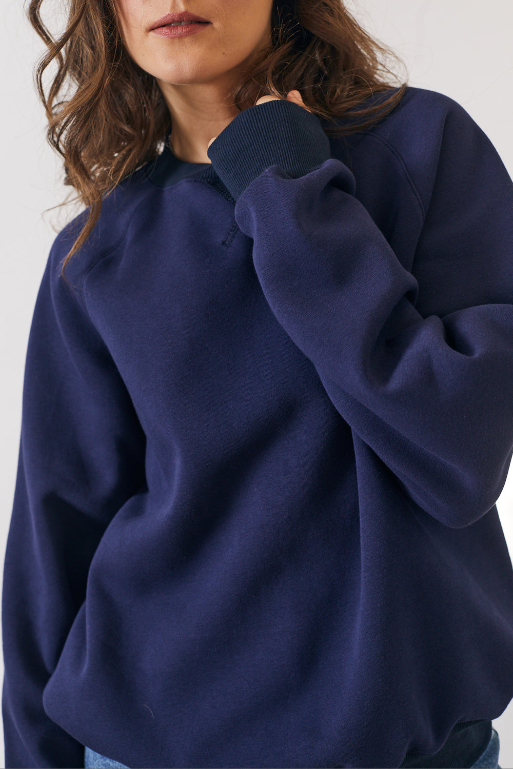 סווטשירט בילי כחול נייבי