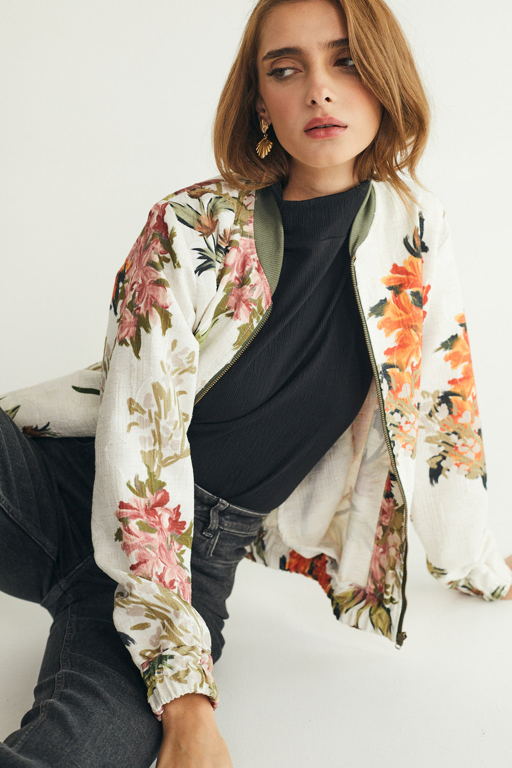 Floral Print Soki Top