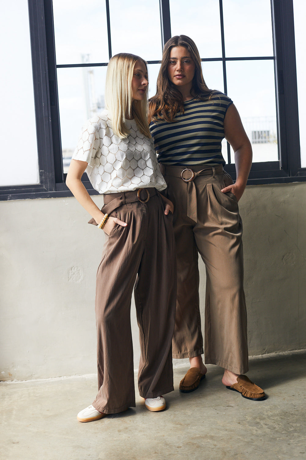 מכנסיים גרייס טנסל קפה