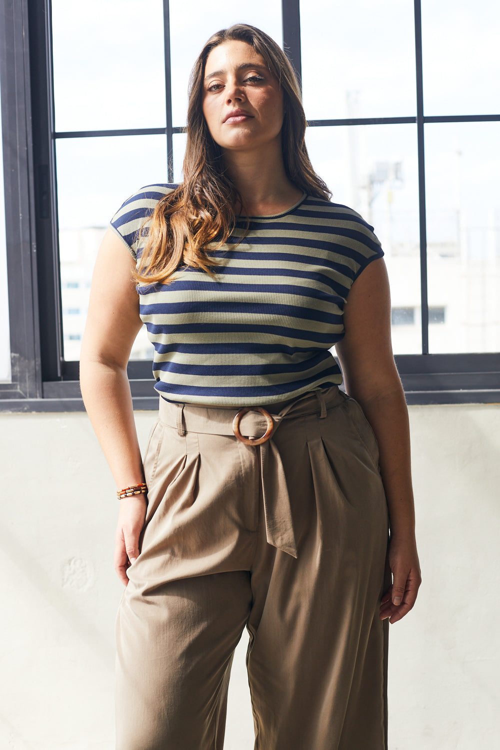 מכנסיים גרייס טנסל קפה