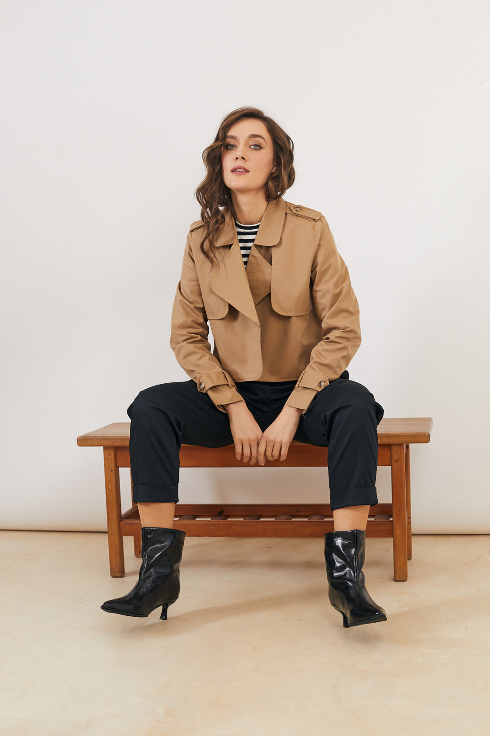 ג׳קט טרנץ׳ קאמל