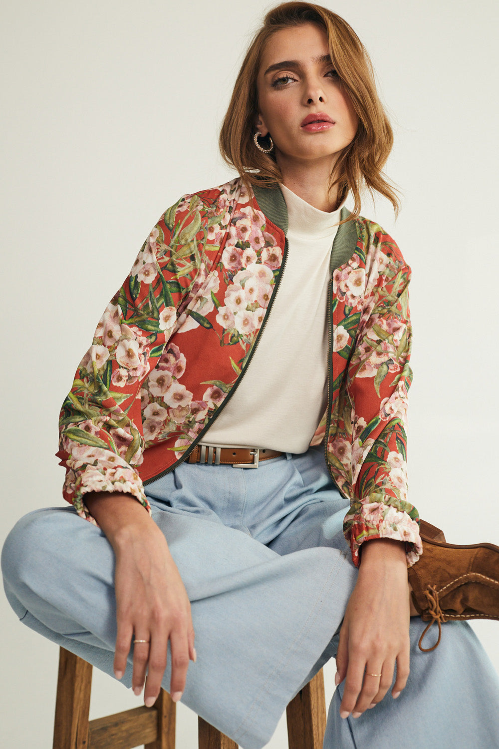 Floral Print Soki Top