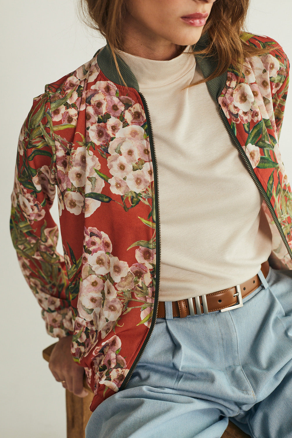 Floral Print Soki Top