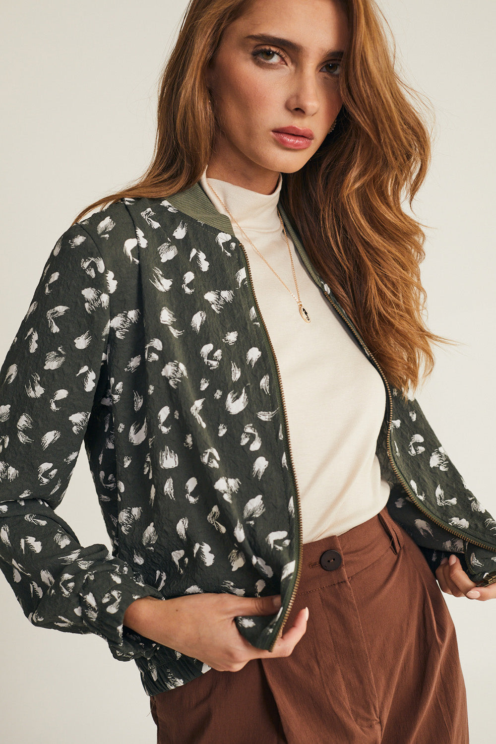 Suki top with friendship print