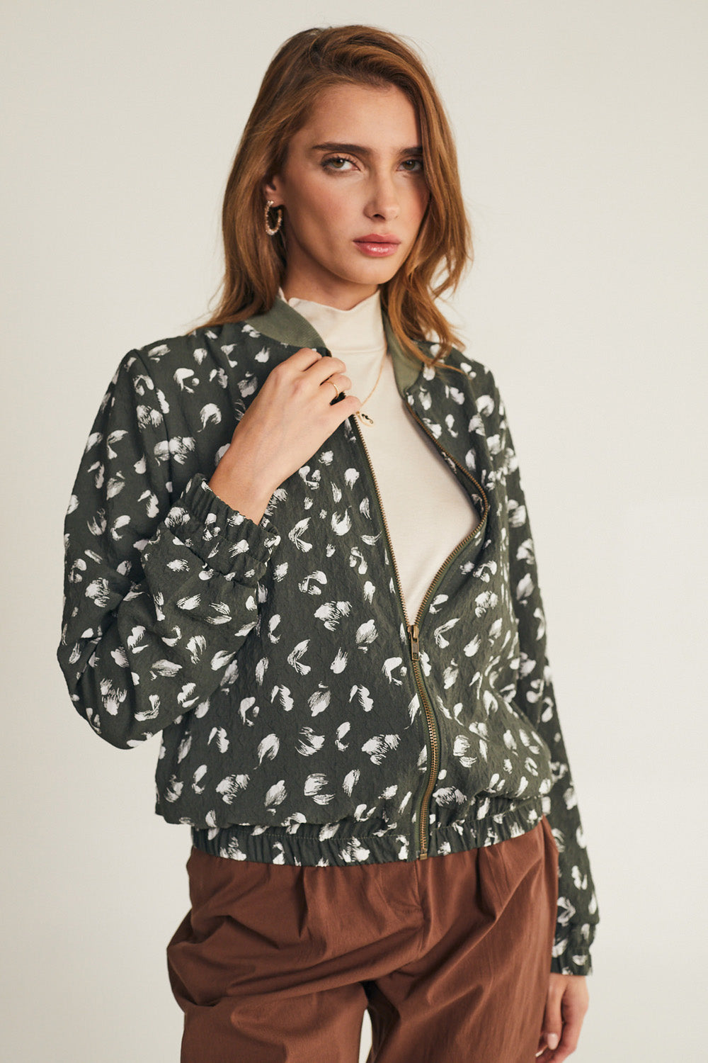 Suki top with friendship print