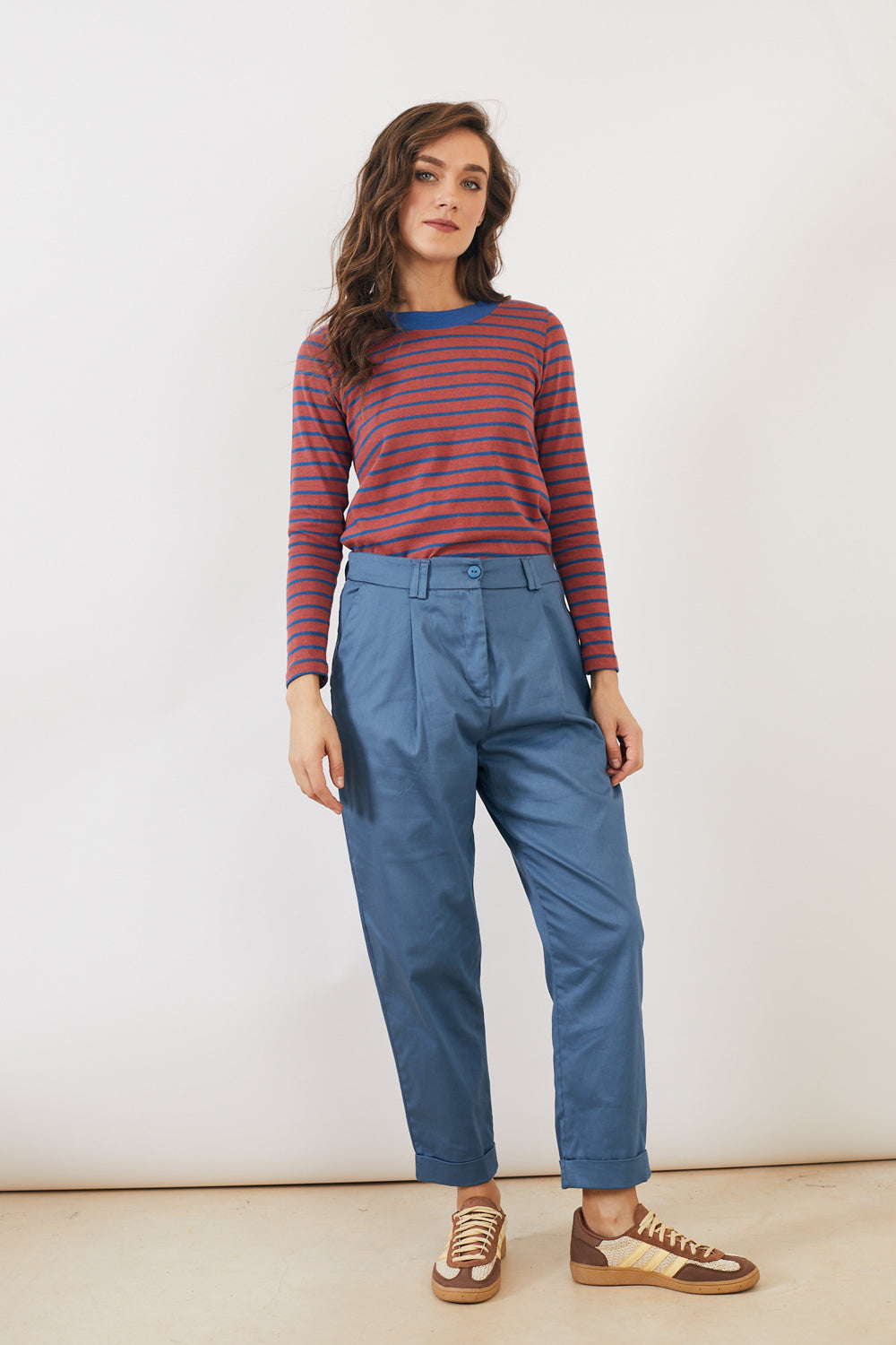 מכנסיים ג׳ובאנה חורף בצבע פטרול