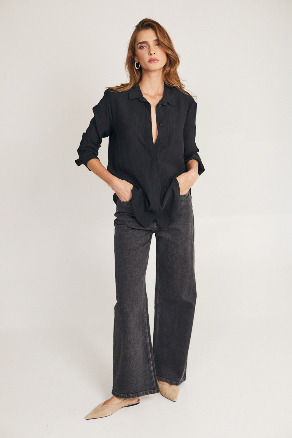 Black Chloe shirt