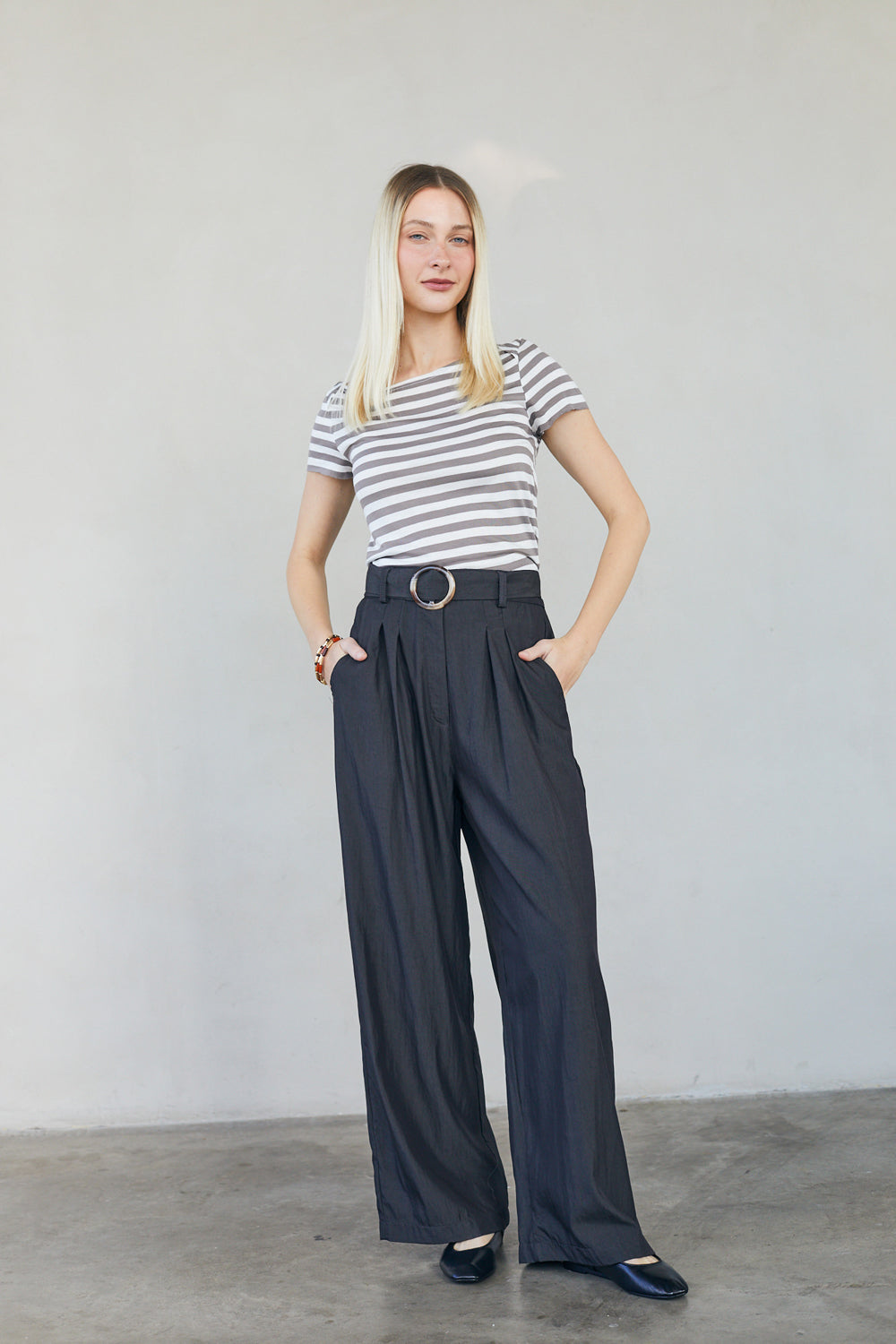 מכנסיים גרייס טנסל שחור