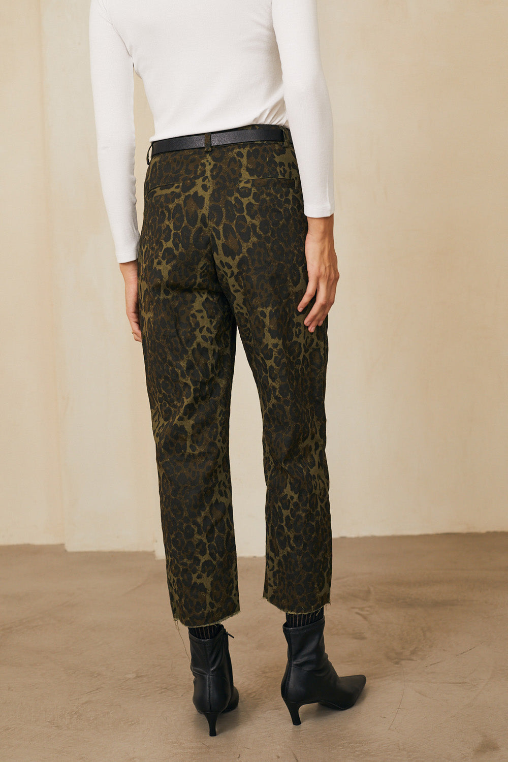 ג׳ינס אלכסה מנומר ירוק