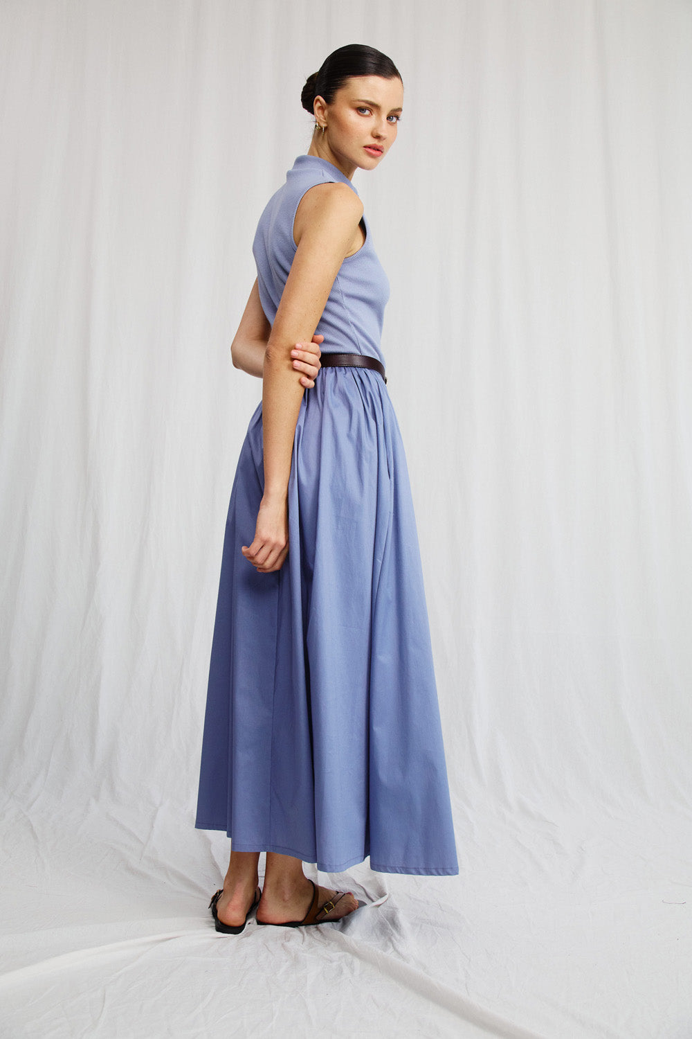 שמלת ניקולה תכלת