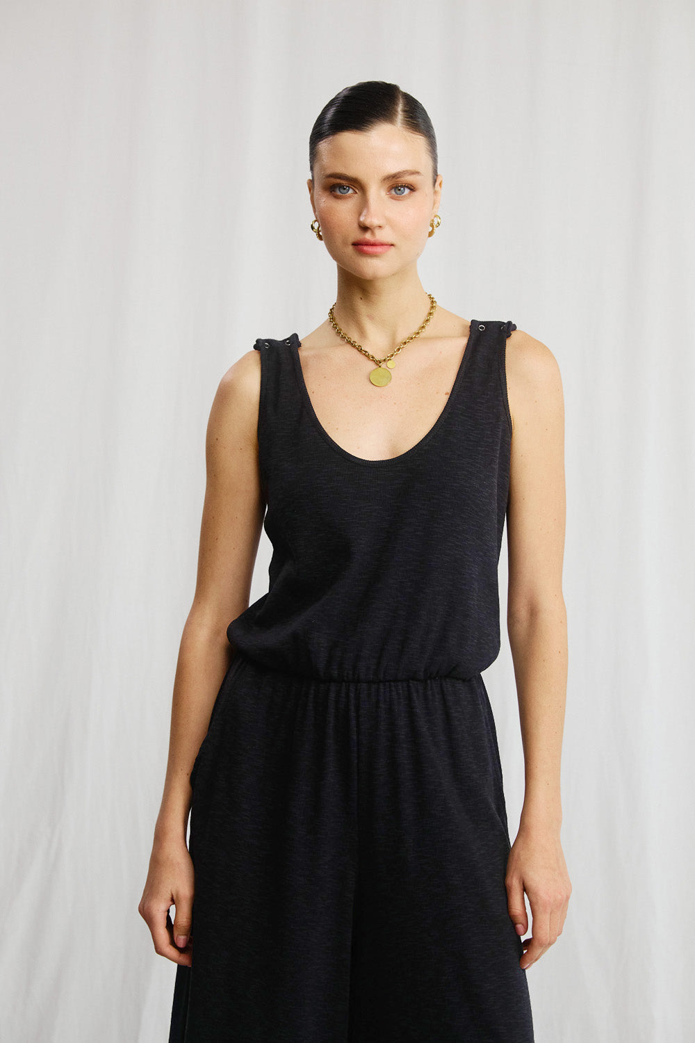 Steel black Gwyneth overalls