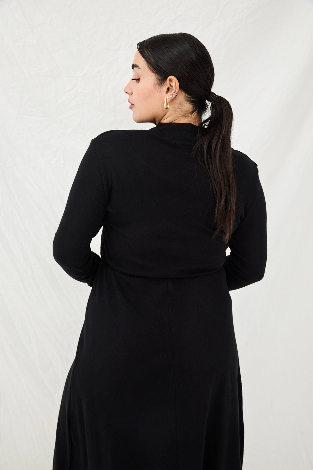 שמלת גולף הדי שחורה - JUL