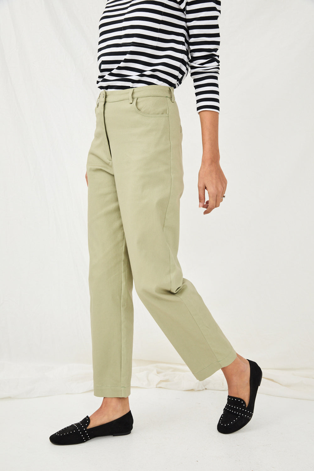 Apple green Alexa pants
