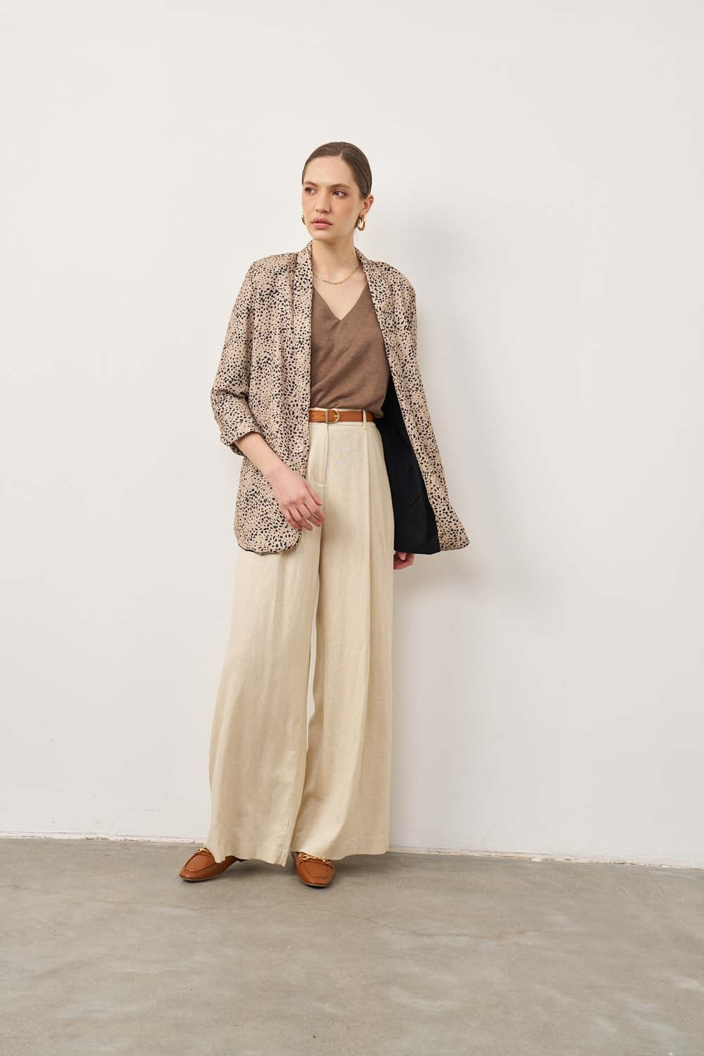 Black marking blazer