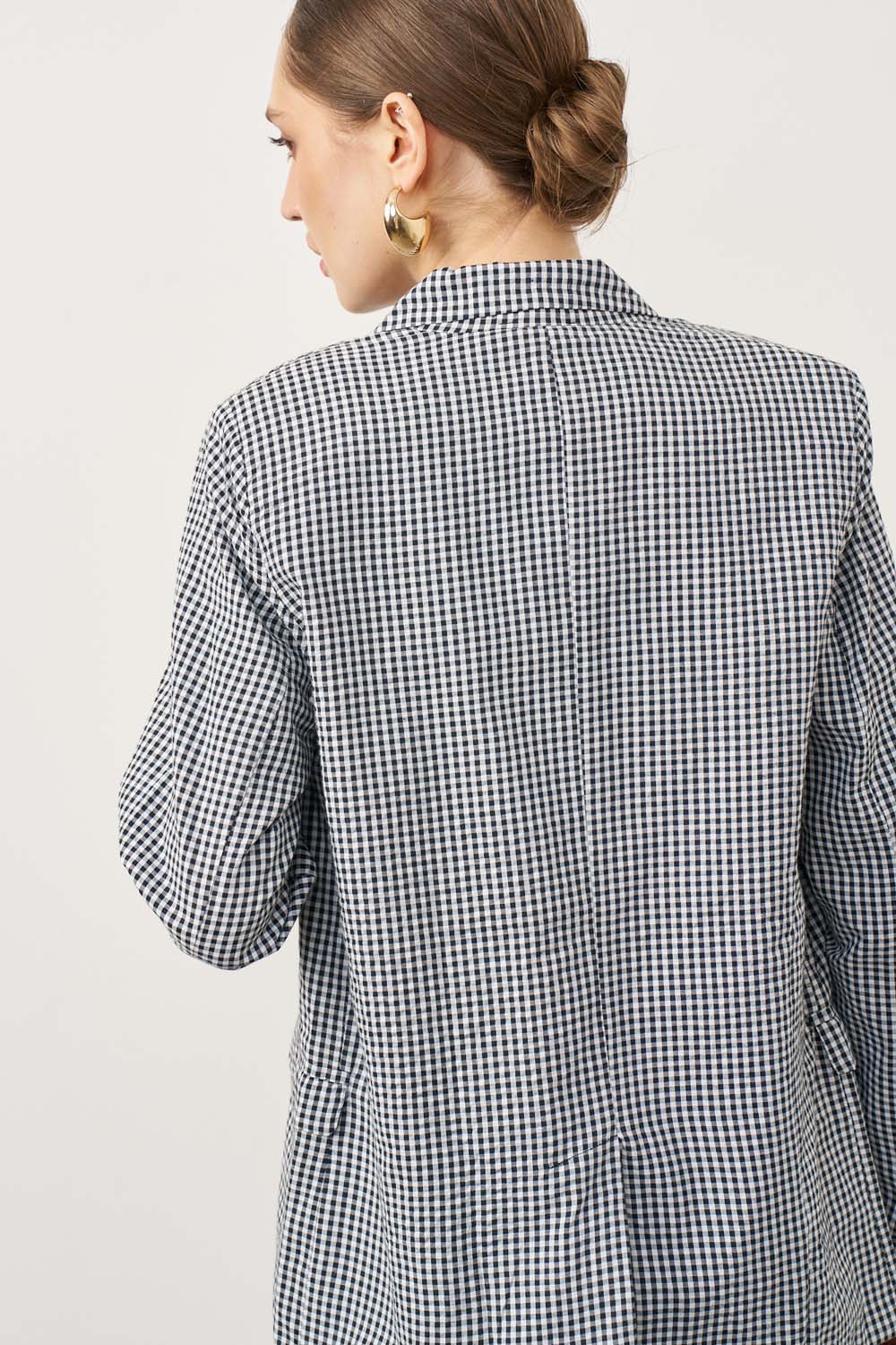 Black marking blazer