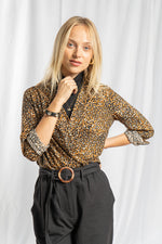 Melin shirt light polka dot print 