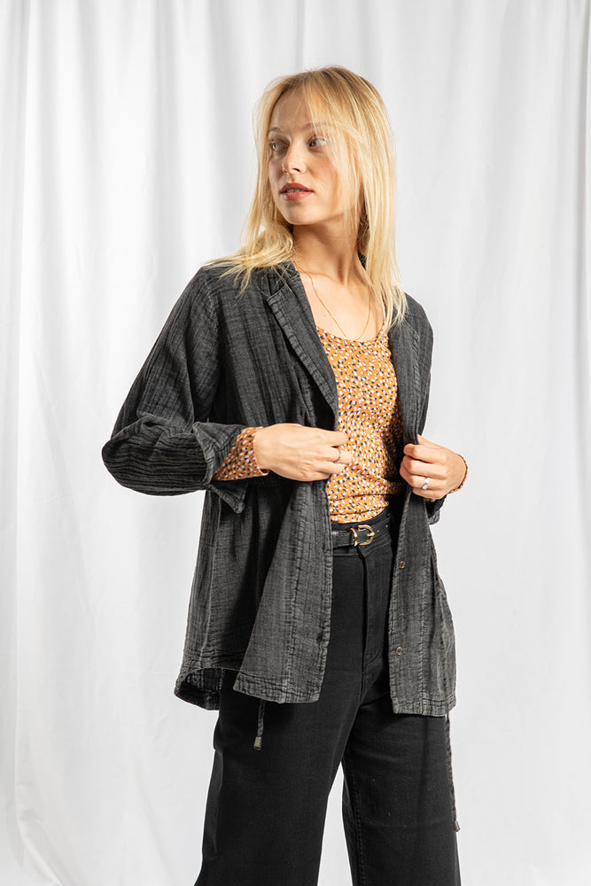 Noor black jacket