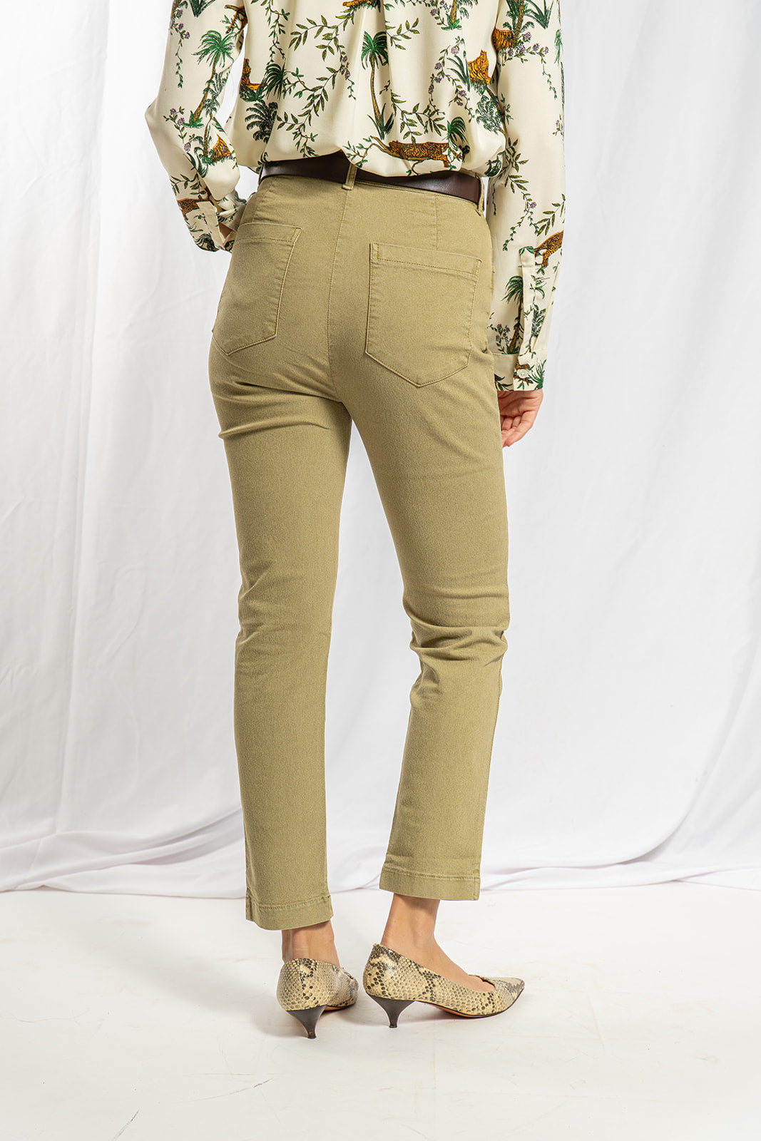 Olive green Rita pants