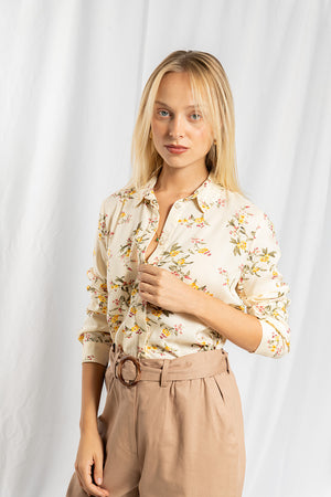 Chloe light floral shirt 