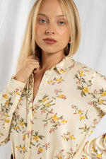 Chloe light floral shirt 