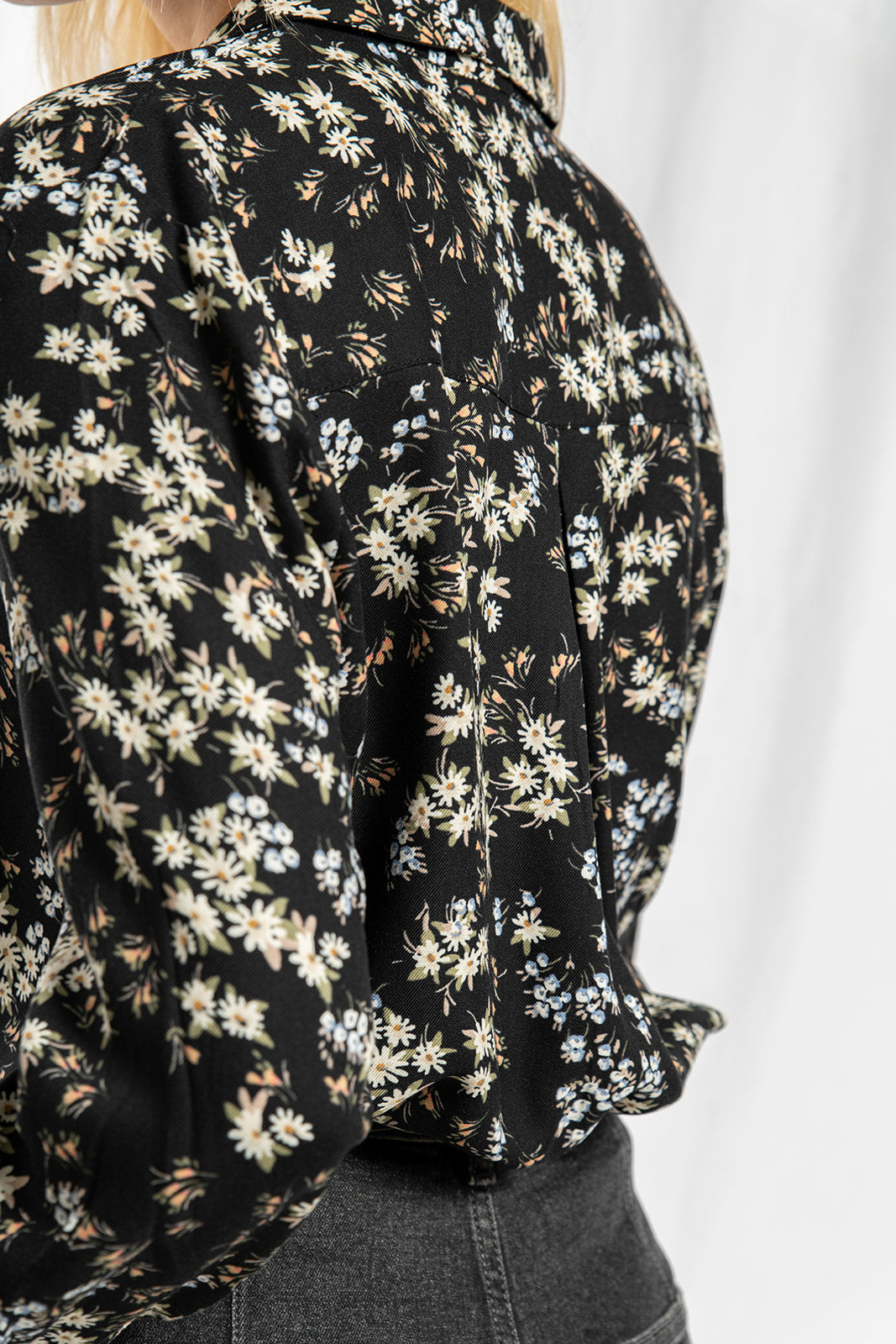 Chloe black printed shirt 