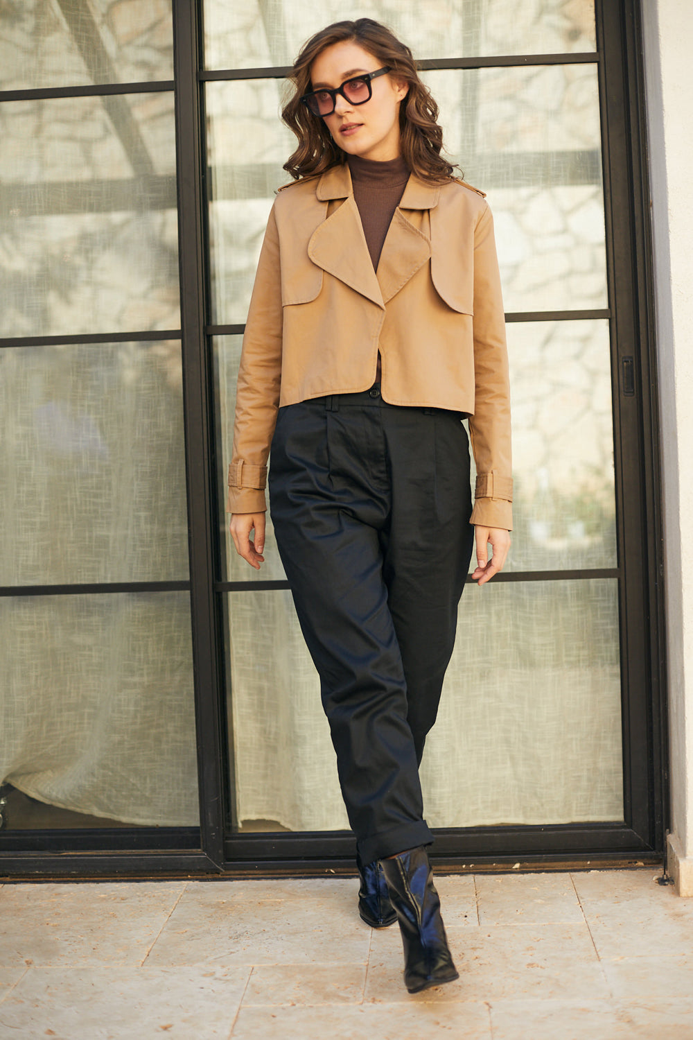 ג׳קט טרנץ׳ קאמל