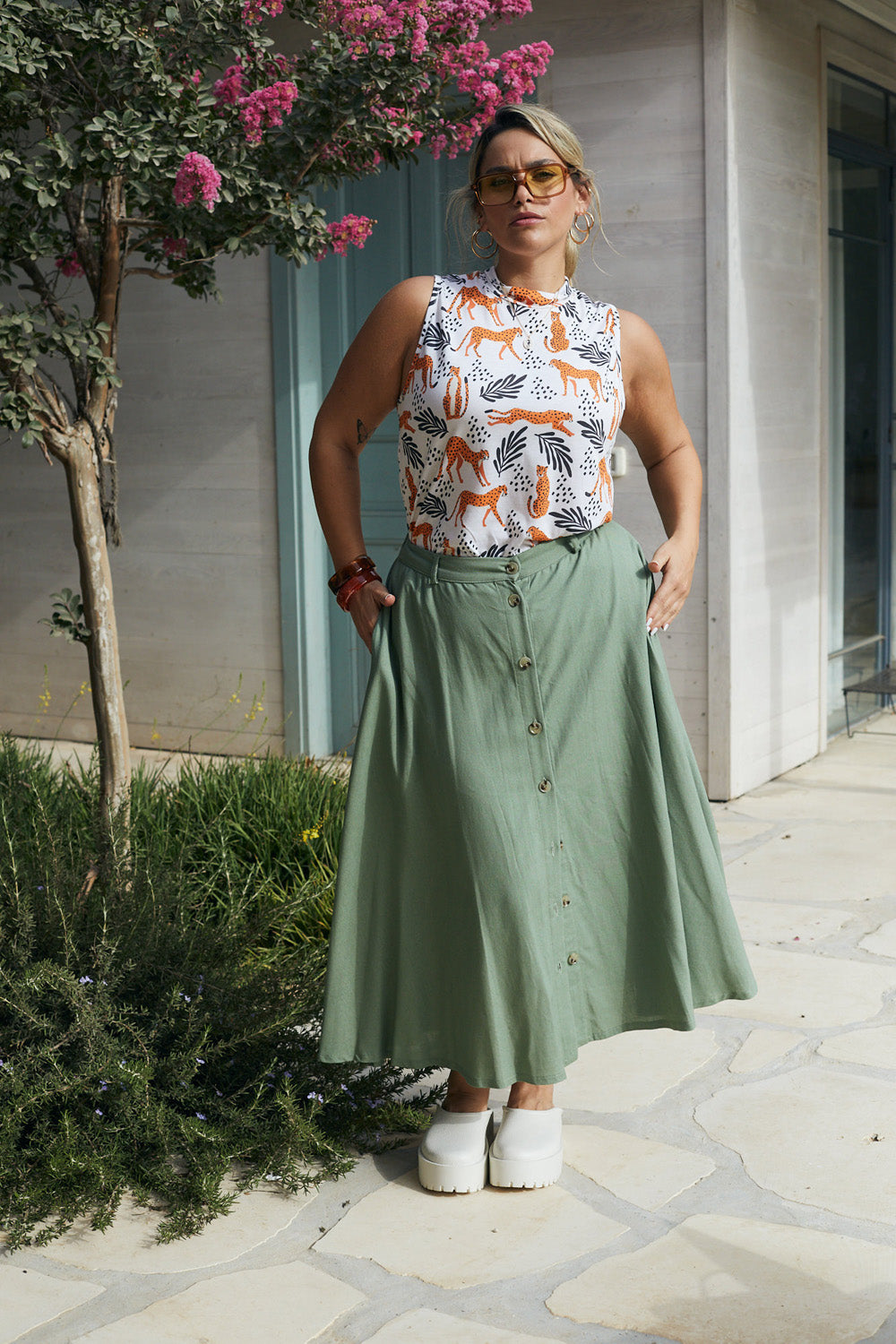 Black margo skirt 