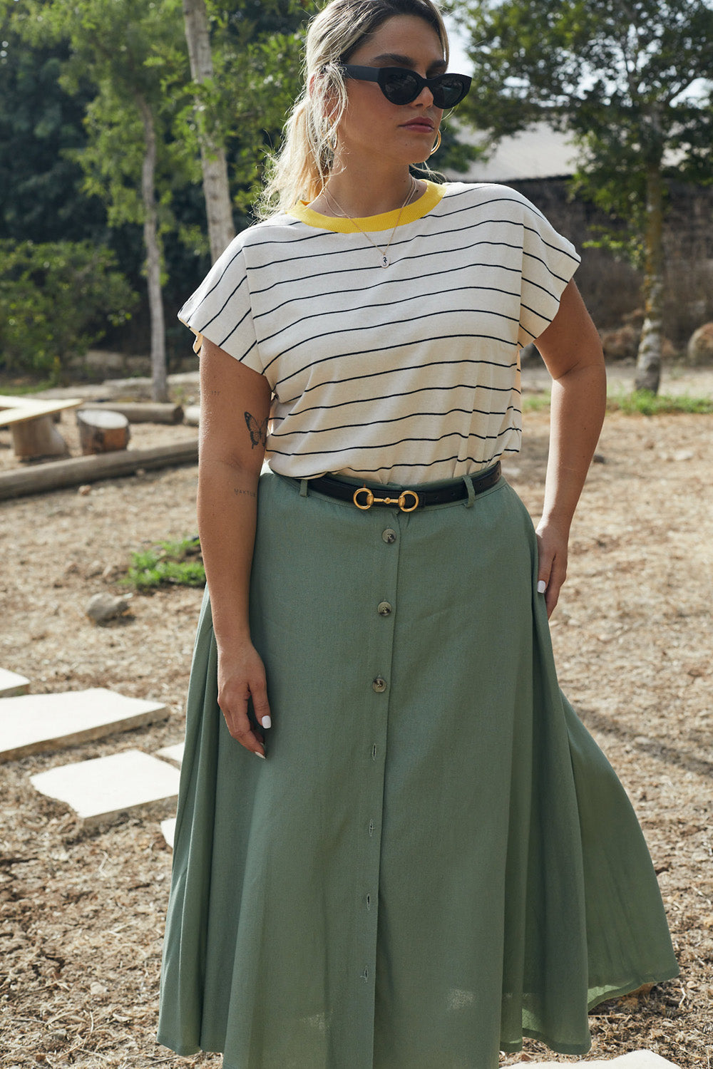 Black margo skirt 