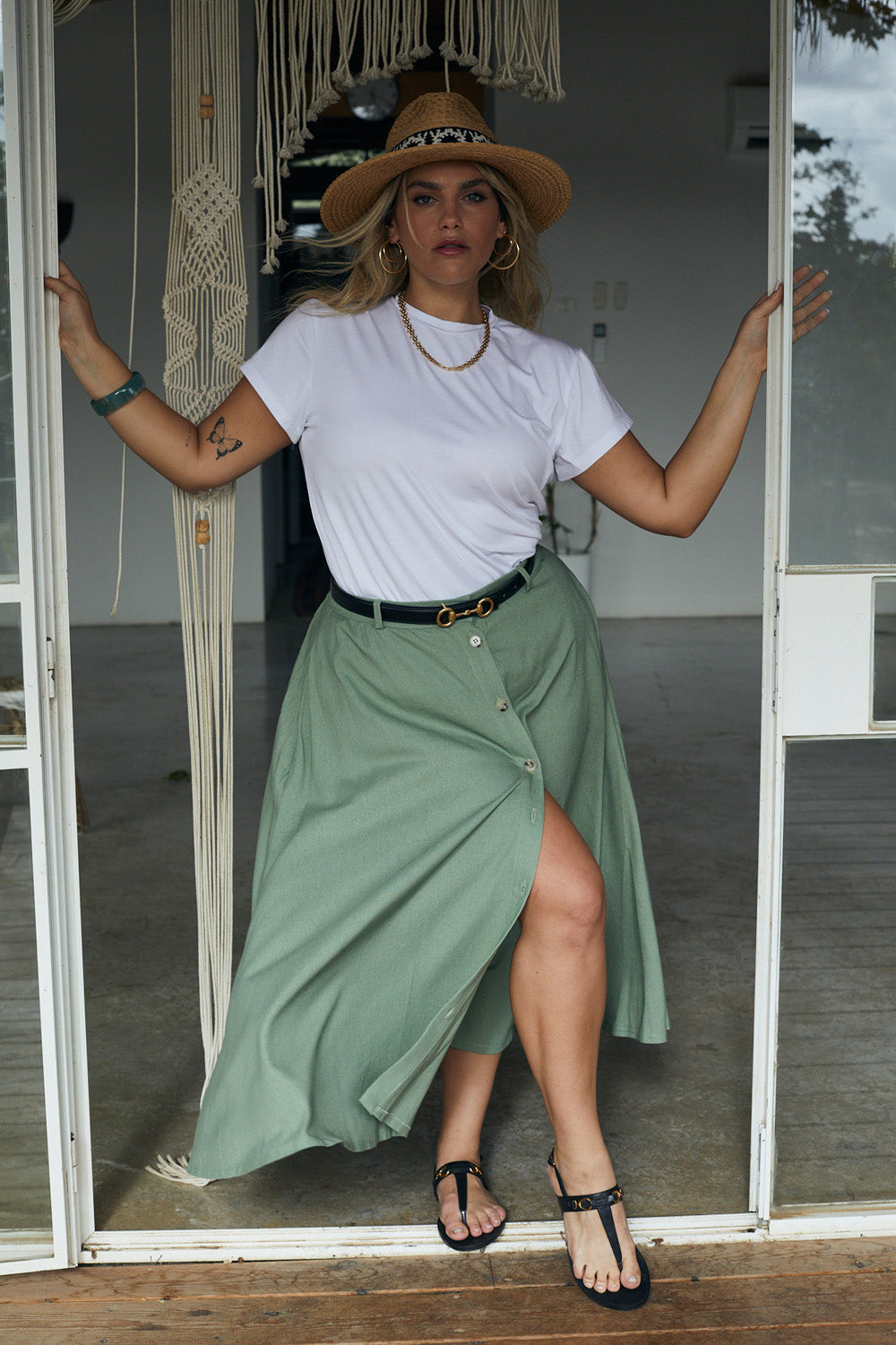 Black margo skirt 