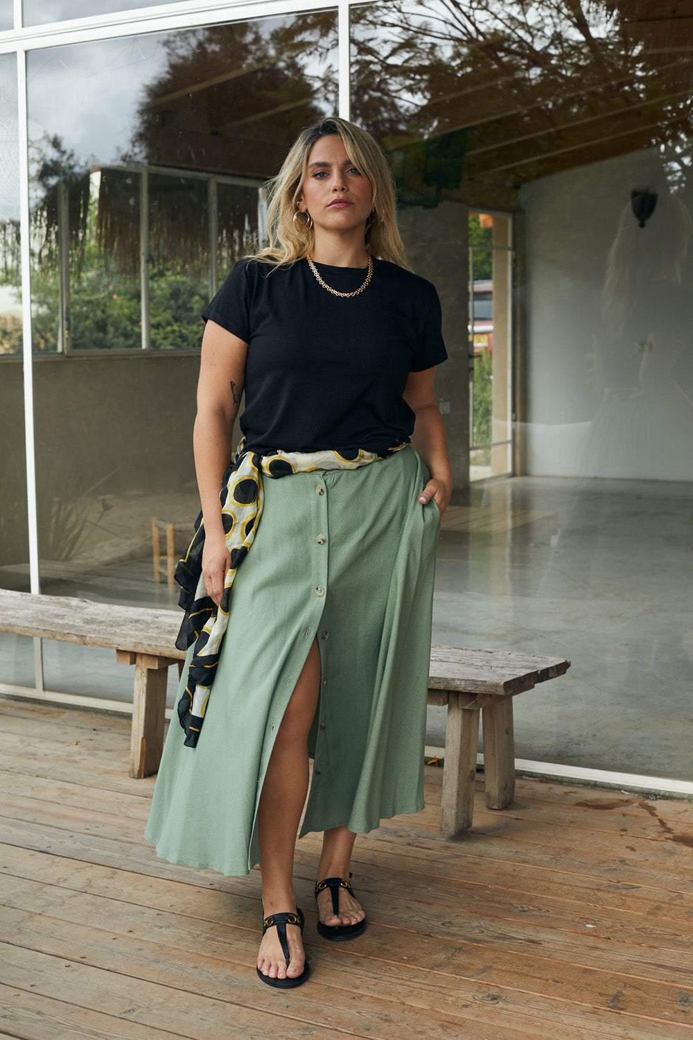 Black margo skirt 