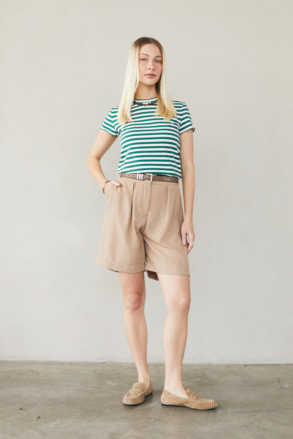 מכנסון סופי פשתן בז׳