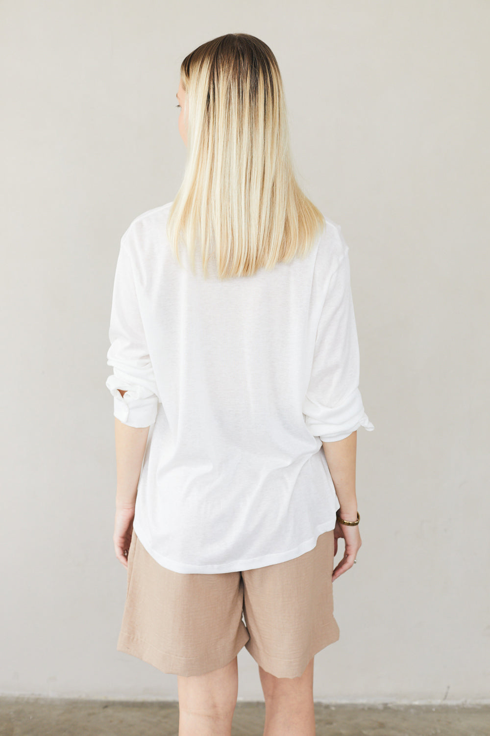 חולצת ולרי סריג לבן