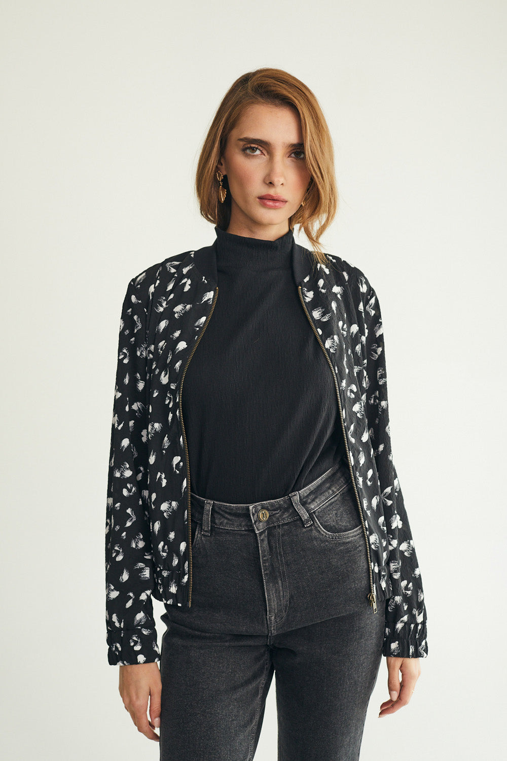 Suki top with friendship print