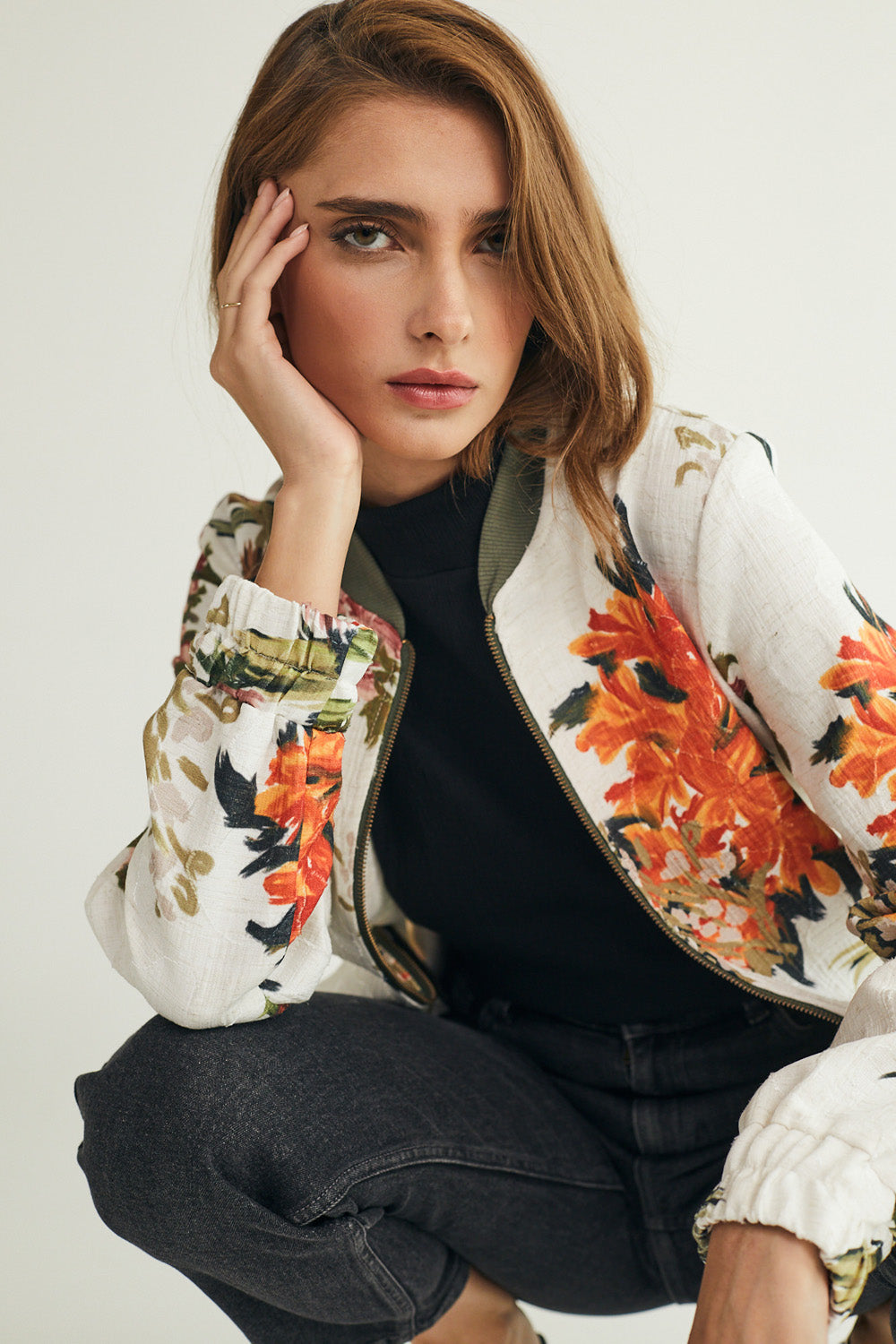 Floral Print Soki Top 