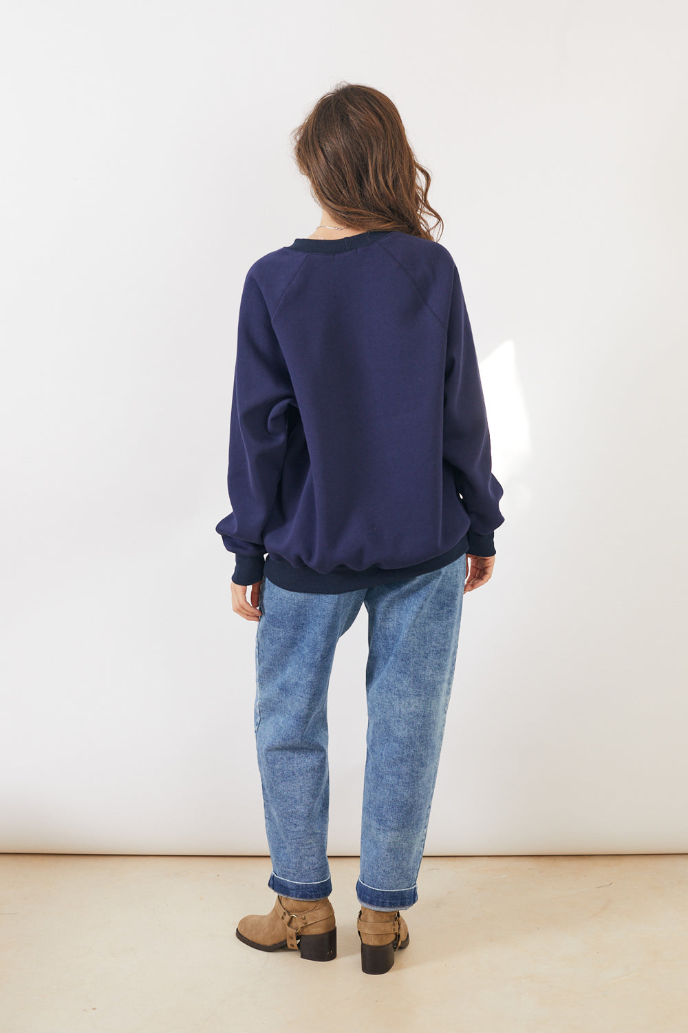 סווטשירט בילי כחול נייבי