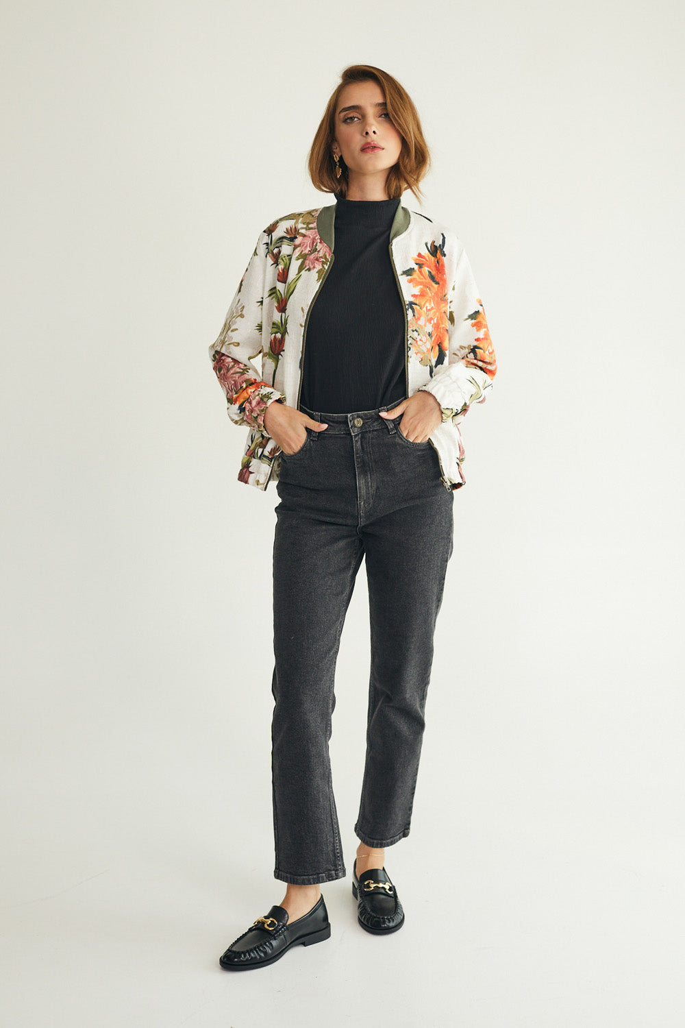 Floral Print Soki Top 