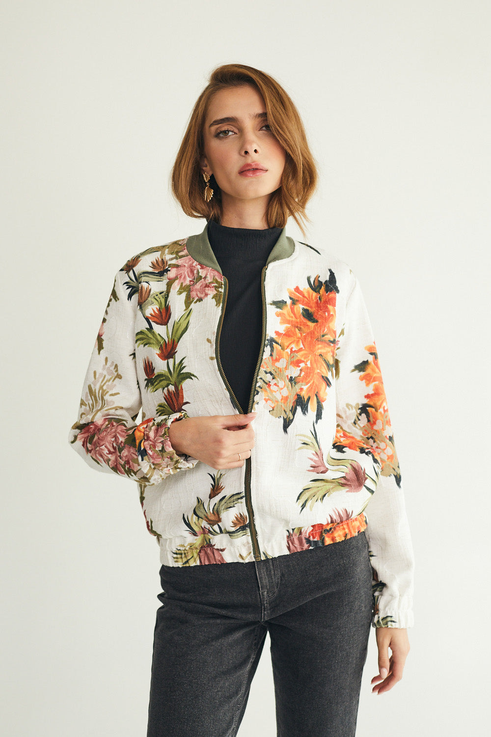 Floral Print Soki Top 