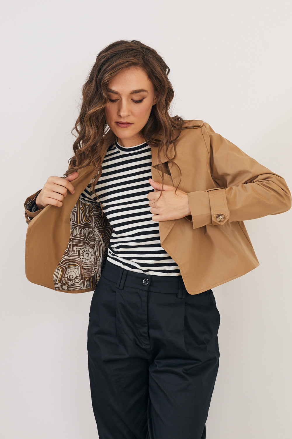 ג׳קט טרנץ׳ קאמל