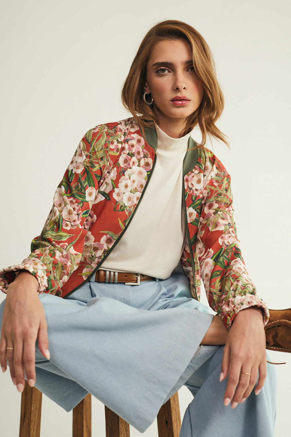 Floral Print Soki Top 
