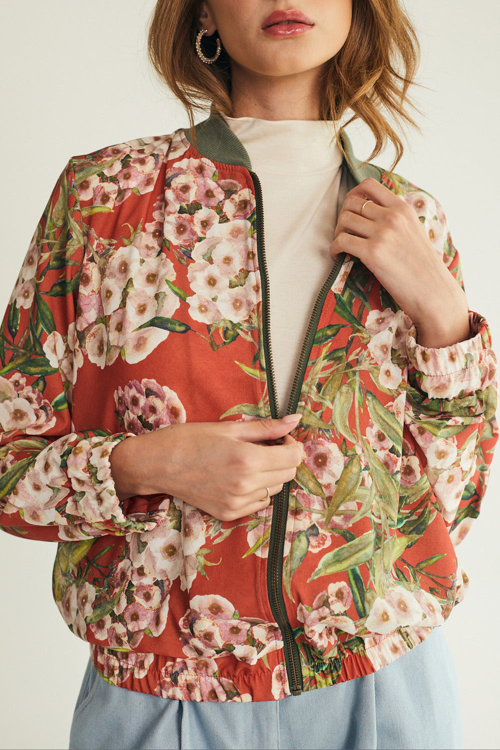 Floral Print Soki Top 