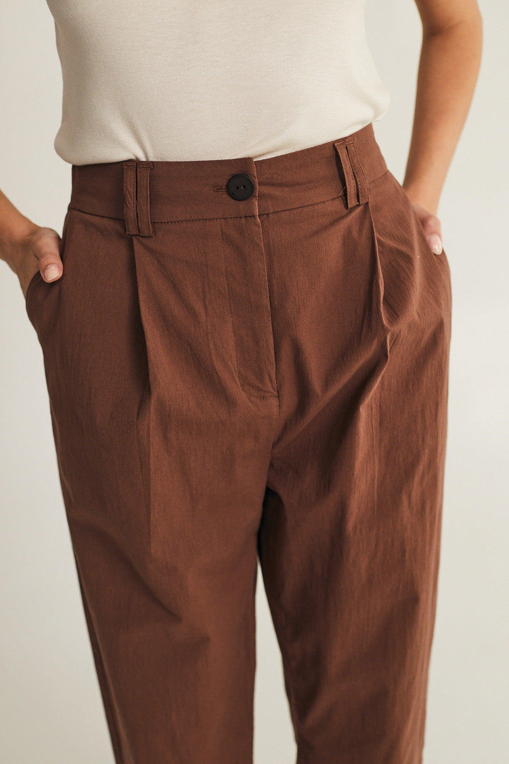 Giovanna pants in gray color